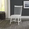 Liberty Furniture 499-C4000S Palmetto Heights - Spindle Back Side Chair - Shell White & Driftwood
