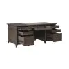 Liberty Furniture 297-HO-EXD Paradise Valley - Executive Desk - Saddle Brown