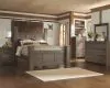 Ashley Furniture B251-31 Juararo - Six Drawer Dresser - Dark Brown