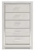 Ashley Furniture B2640-46 Altyra - Five Drawer Chest - White
