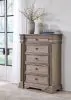 Ashley Furniture B916-46 Blairhurst - Five Drawer Chest - Light Grayish Brown