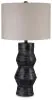 Ashley Furniture L100824 Kerbert - Terracotta Table Lamp - Distressed Black