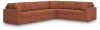 Ashley Furniture 92102S63 Ashley Furniture 92102S63 Modmax - 6-Piece Sectional With Laf Corner Chair And Raf Corner Chair - Spice
