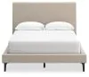 Ashley Furniture B1199-72 Ashley Furniture B1199-72 Cielden - Full Upholstered Bed with Roll Slats - Soft Gray