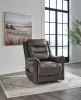 Ashley Furniture 1800412 Oatman - Power Lift Recliner - Umber