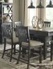 Ashley Furniture D736/32/124(6)/76(2) Ashley Furniture D736/32/124(6)/76(2) Tyler Creek - 9 Pc. - Counter Table, 6 Barstools, 2 Cabinets - Dark Gray
