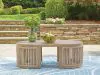 Ashley Furniture PCP604-701 Serena Shores - Rectangular Cocktail Table - Beige