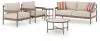 Ashley Furniture PCP383-080 Bluff Trail - Loveseat, Lounge Chairs, Tables Set (Set of 5) - Beige