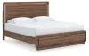 Ashley Furniture PCB386B4 Ashley Furniture PCB386B4 Fortlorn - King Panel Bed - Walnut Brown