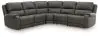 Ashley Furniture PCU12600S4 5Z - Pittson - 5-Piece Power Reclining Sectional - Anchor