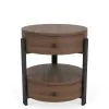 Riverside Furniture 46409 Nova - End Table - Nouveau Walnut