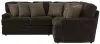 Jackson Furniture Industries 4376/62/42-49 Mammoth - 2 Piece Sectional - Chocolate