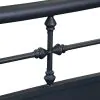 Liberty Furniture 179-BR11H-N Liberty Furniture 179-BR11H-N Vintage Series - Twin Metal Headboard - Navy
