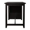Liberty Furniture 942B-CD-5CTS Liberty Furniture 942B-CD-5CTS Brook Creek - 5 Piece Counter Set - Black