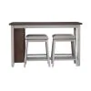 Liberty Furniture 942TT-CD-5CTS Liberty Furniture 942TT-CD-5CTS Brook Creek - 5 Piece Counter Set - White / Wood Tone Tops