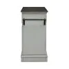 Liberty Furniture 244-AT3000 Magnolia Manor - Bar Cart - Antique White