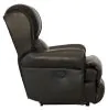 Jackson Furniture Industries 647637-1283/09-3083/09 Duncan - Leather Power Deluxe Lay Flat Recliner - Dark Brown
