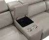 Furniture of America CM6457GY-PM-SECT Linwurst - Power Sectional