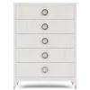 Riverside Furniture 82565 Hepburn - 5 Drawer Chest - White