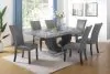 New Classic 40-3765-D6C New Classic 40-3765-D6C Lyra - Dining Table & 6 Chairs - Gray