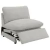 Coaster Fine Furniture 609560P Collins - Modular Power Reclining Sectional Sofa Set - Gray