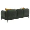 Coaster Fine Furniture 509131 Jade - Chenille Upholstered Modern Track Arm Sofa - Green