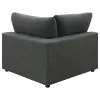 CoasterEssence 551325 Serene - Upholstered Corner - Charcoal