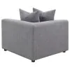 CoasterElevations 551595 Jennifer - Upholstered Corner Chair - Gray