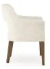 Benchcraft® D863-02A Marxmore - Dining Upholstered Arm Chair (Set of 2) - Beige / Brown