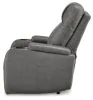 Ashley Furniture 1610213 Ashley Furniture 1610213 Schooner Rocks - Power Recliner / Adj Headrest - Slate