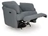 Ashley Furniture A3000738 Alainmont Next-Gen Nuvella - Swivel Power Recliner - Salt And Pepper