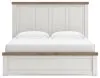 Benchcraft® B4615B10 Benchcraft® B4615B10 Savonport - King Panel Bed - White / Brown