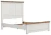 Benchcraft® B4615B4 Benchcraft® B4615B4 Savonport - Queen Panel Bed - White / Brown
