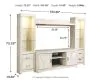 Ashley Furniture W331W2 Ashley Furniture W331W2 Bellaby - 4 Pc. - Entertainment Center - 63