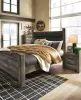 Ashley Furniture B440B6 Wynnlow - King Upholstered Poster Bed - Gray
