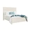 Samuel Lawrence Furniture S916-BR-K1 Madison - Queen Panel Bed in a Grey-White Wash Finish - Natural