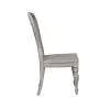 Liberty Furniture 244-C2500S Magnolia Manor - Splat Back Side Chair - Antique White
