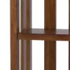 Liberty Furniture 411-HO201 Arlington House - Open Bookcase - Cobblestone Brown