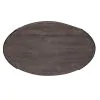 Liberty Furniture 960-OT1012 Modern View - Oval Cocktail Table - Dark Gray