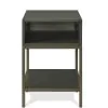 Riverside Furniture 92812 Riverside Furniture 92812 Hyde - Rectangular Chairside Table - Dark Brown