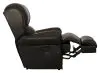 Jackson Furniture Industries 647637-1283/09-3083/09 Duncan - Leather Power Deluxe Lay Flat Recliner - Dark Brown