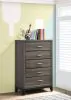 CoasterEveryday 212425 Watson - 5-Drawer Bedroom Chest - Gray Oak