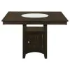 CoasterEveryday 100438-S5 Gabriel - 5 Piece Counter Height Dining Set - Cappuccino
