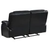 Coaster Fine Furniture 610245 Camila - Upholstered Motion Reclining Loveseat - Black