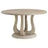 Coaster Fine Furniture 123120-S5 Trofello - 5 Piece Round Dining Table Set - White Washed