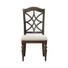 Liberty Furniture 512-C2501S Arden Road - Splat Back Side Chair - Satin Cherry