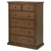 Coaster Fine Furniture 460595WAL Sumerlin - 6-Drawer Bedroom Chest Of Drawers - Medium Brown