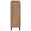 Coaster Fine Furniture 950421 Teller - 2-Door Shoe Storage Cabinet - Natural Oak