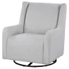 Coaster Fine Furniture 902454 Serra - Boucle Upholstered Swivel Glider Recliner - Dove Gray