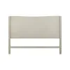 Liberty Furniture 694-BR13HU New Haven - Queen Upholstered Panel Headboard - Sanctuary White